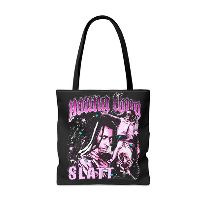 Young Thug Tote Bag Pink (AOP)