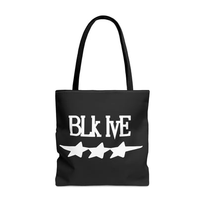 BLk lvE Tote Bag Black(AOP)