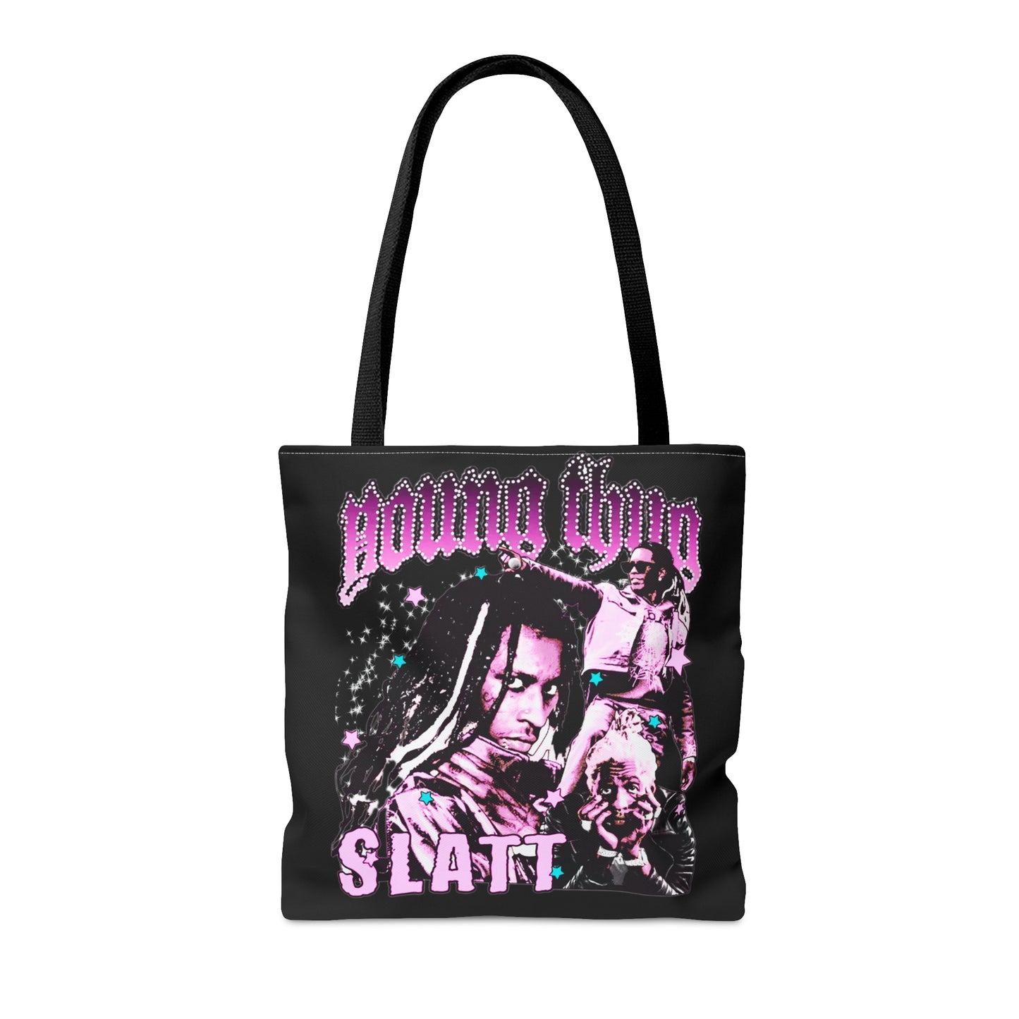 Young Thug Tote Bag Pink (AOP)