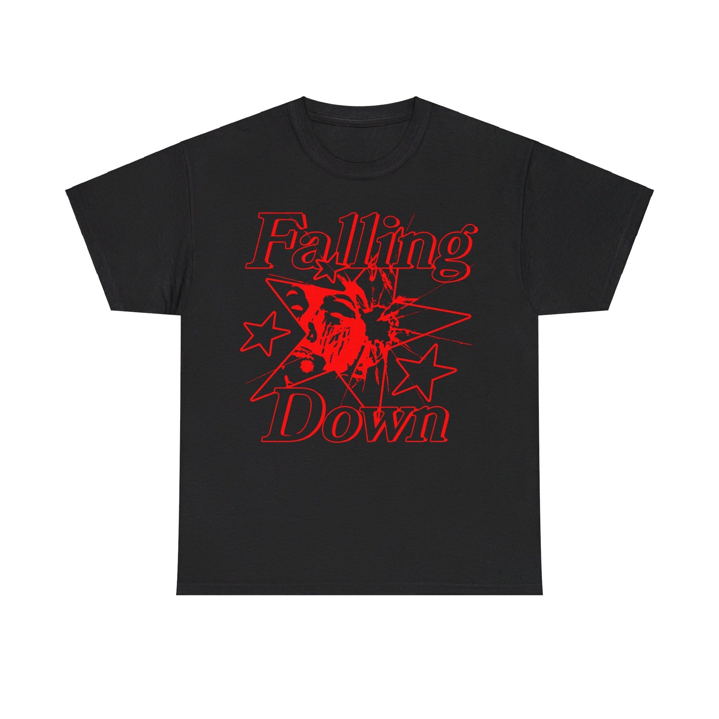 Falling Down Rockstar Graphic Tee