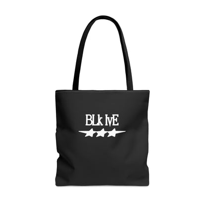 BLk lvE Tote Bag Black(AOP)