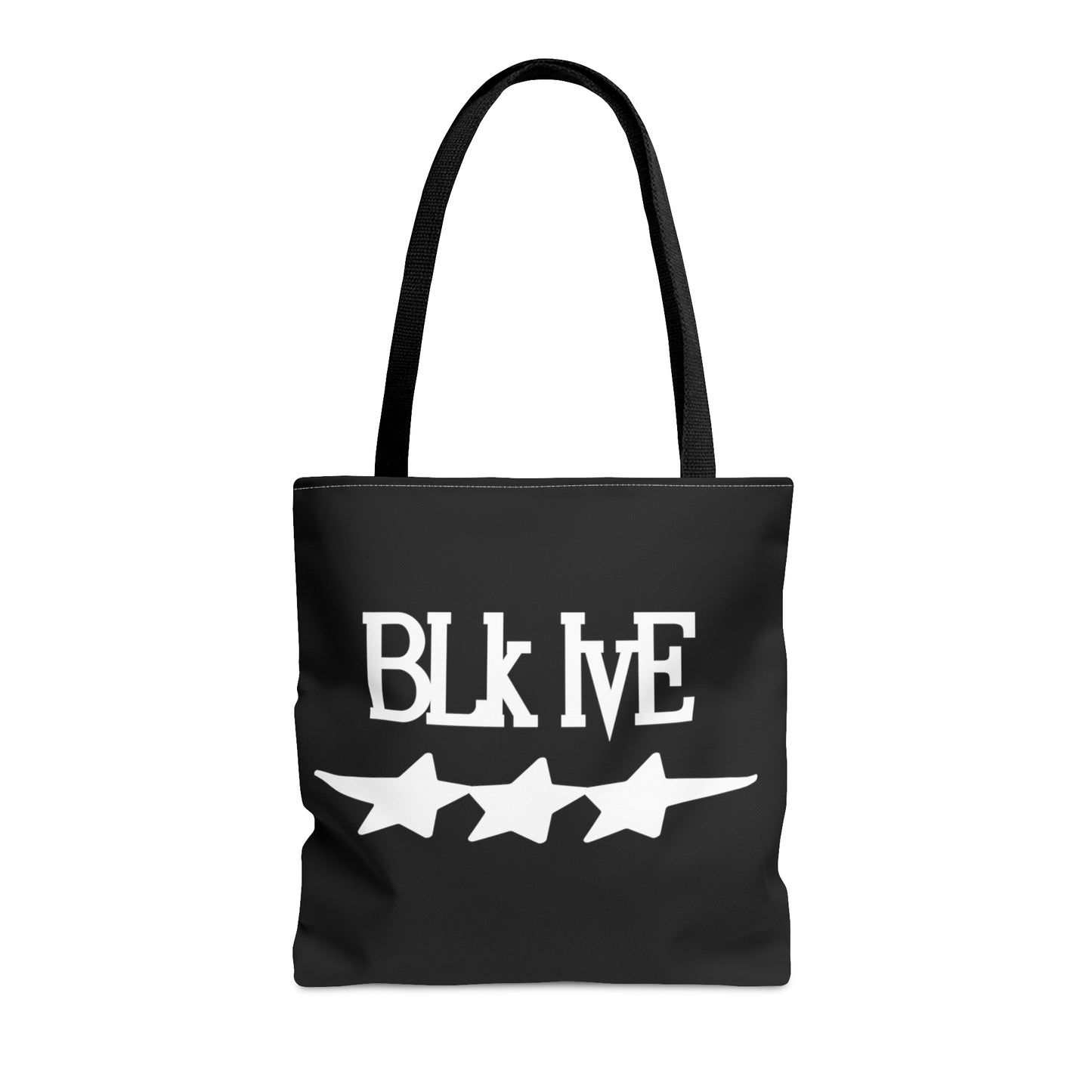 BLk lvE Tote Bag Black(AOP)