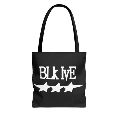 BLk lvE Tote Bag Black(AOP)